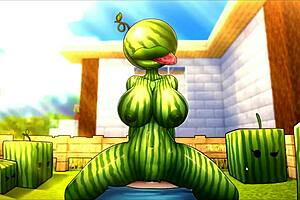 i'm the warden in hornycraft, craving steve's big cock fucking me