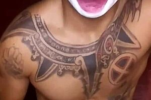 Joker Cosplay Solo Masturbation Fun