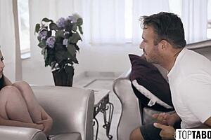 Step Bro Wants One Night With Casey Calvert in Taboo Lesbian Scene