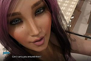 Wvm 118 Encounters A Cartoon Princess In Erotic Anime Scene