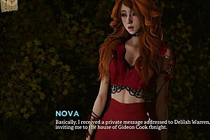 Eternum 176 curvy babe rocks sexy 3D outfit with huge tits.