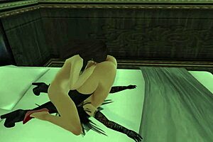 Strip Club Seductress Licks Pussy to Orgasm!