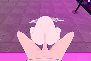 Amane Kanata And Tokoyami Towa Intense Sex - Hololive Vtuber Pov Hentai