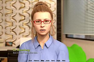 In this episode of my new memories, the blonde character explores the cartoon world