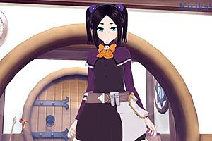 Tokishikko Dana Intense Sex - Immoral Guild Hentai!