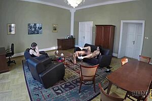 Boy Watches Slutty Girl Earn Money With Pussy