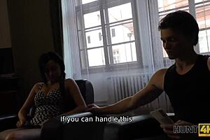 Boy Watches Slutty Girl Earn Money With Pussy