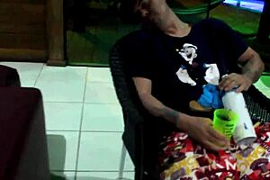 Latina Petite Gets Anal Creampie From Old Cuckold!