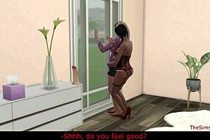 Sims 4 Straight Girl Seduced by Lesbian Prostitute for First Scissoring
