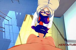 ugh, this boku no hero hentai with takeyama yuu doin’ handjob and blowjob is wild