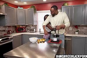 she craves her stepdad’s massive cock in this black teen scene.