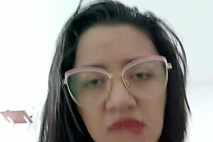 Latina employee moans with pleasure on tight pussy ride