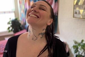 i couldn't resist my wife's cheating milf best friend as she ate my ass and asked for my piss in her pussy