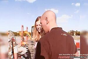 Want that German blonde's first anal DP?