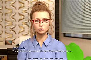 In this episode of my new memories, the blonde character explores the cartoon world