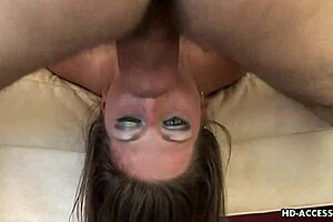 hot stepdaughter turns motel party into wild blowjob session