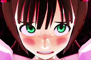 Haruka's bouncy adventure in episode 13 of Hosomi no Ken.