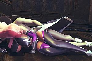 makai kishi gets spooned and creampied in tight pussy