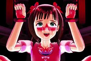 Haruka's bouncy adventure in episode 13 of Hosomi no Ken.