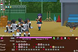 hentai game where the manager serves all at okeyutei part 1