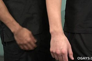 Black Physiotherapist Fucks Patient Hard in Hospital Room