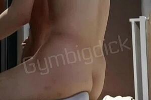 Handsome gay guy explores pleasures with big cock in bareback