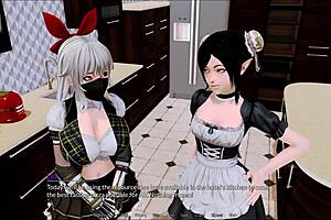 Harem Hotel 44 Features Anime Characters In A Hotel Setting