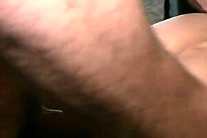 slut sucking santa gets huge cum load on face