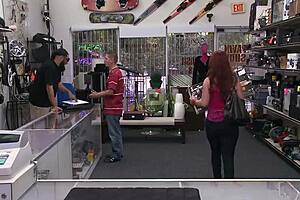 i got wild in the shop with a huge rod pounding me