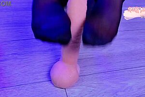 Yumeko Jabami Teases Legs in Nylon Pantyhose