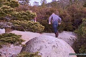 muscled gay lovers fuck hard in the bathroom