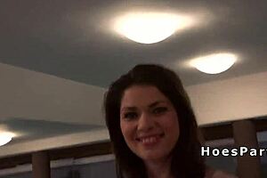 Hot Amateur Babes Love Party At Pool With 4some Big Cock