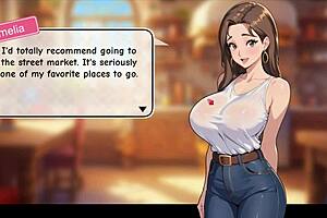Honeysun walkthrough hgame with blowjobs and big tits