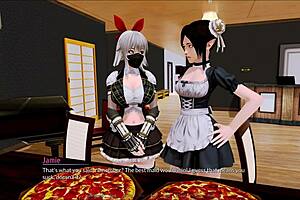 Harem Hotel 44 Features Anime Characters In A Hotel Setting