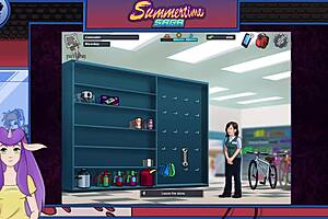 i love blonde mature milf with huge monster cock in summertime saga