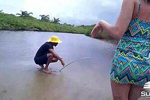 Mary Luthay prepares with the guys in a sex class session