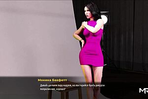 Fashion Business Shows Pussy At Monster Photo Shoot Episode 1!