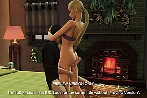 In this casual 3D hentai preview, naughty scenes unfold in HP AU 3