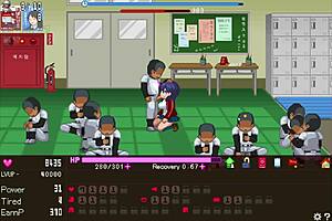 hentai game where the manager serves all at okeyutei part 1