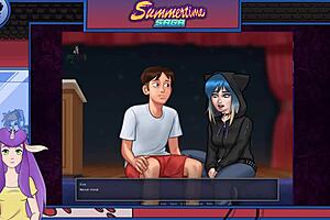 i love blonde mature milf with huge monster cock in summertime saga