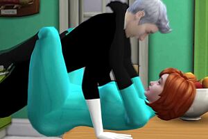 Hentai Danny Phantom Banging His Mom in Sims 4