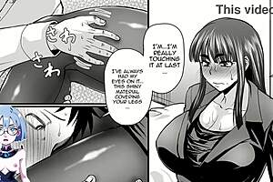 female in heat in this anime game