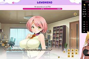 why does vtuber lewdneko play love cubed with big tits exposed