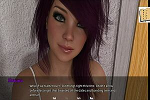 Cute Nadia Diamo squirts during workout, soaking her pants with wet orgasm