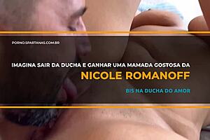 Bia Hot And Nicole Romanoff Share A Kiss In The Shower