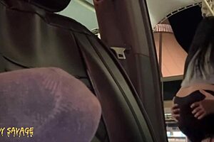 Car Ride Blowjob And Anal Fucking Asian Girl