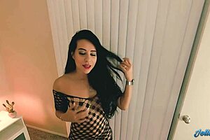 Sexy wife rides cock with butt plug first time