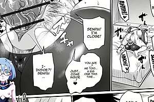 female in heat in this anime game