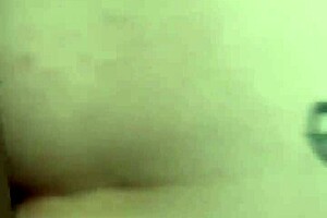 Nice tight asshole gets cum on ass interracial style