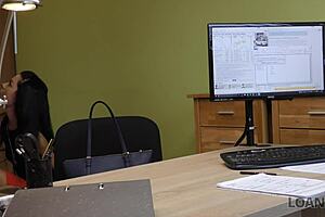 Sexy teen ready for blowjob and fucking to get cash